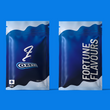 Charger l'image dans la galerie, Two packages of Oreoz CBD flower by FortuneFlavours, with blue and white branding on a sky blue background
